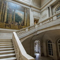 Steps to the upper floor